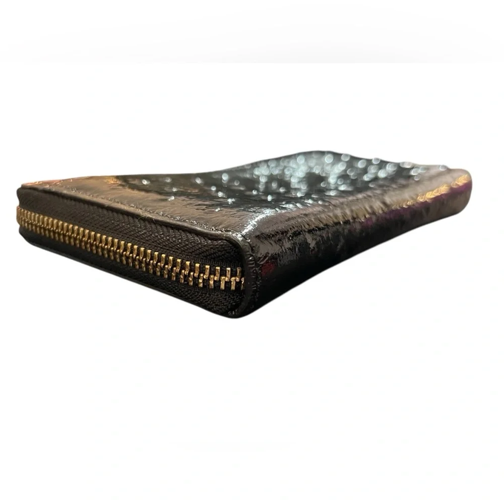 Kate Spade Riverside Street Ostrich Neda‎ Zip Around Wallet